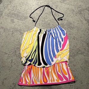 Analili halter top with elastic waist - Size Small